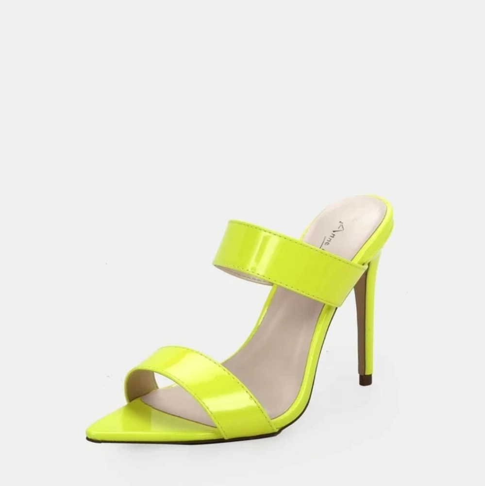 Stilleto mule heels